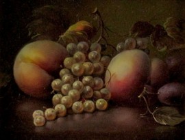 Grapes, Plums and Peaches