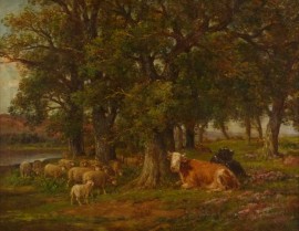 Resting Cattle and Sheep