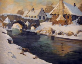 Brittany Winter with Bridge