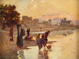 Filling Water Jugs at Luxor