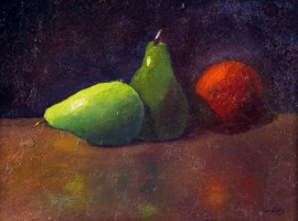 Two Pears, One Orange