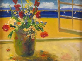 Flowers at the Shore
