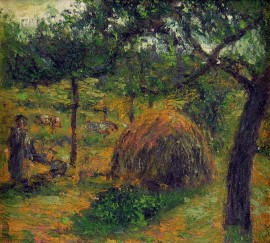 Haystack in Garden