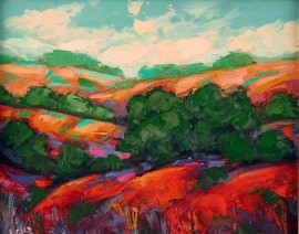 Rolling Hills of Red