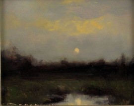 Moonrise in Gray