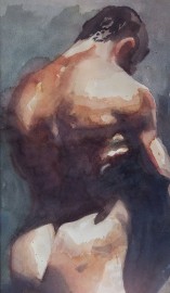 Male Nude Facing Away