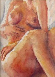 Female Nude, Seated