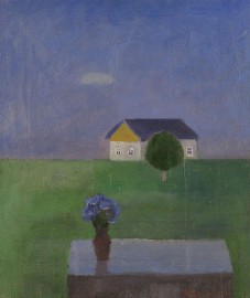  Landscape With House and Table