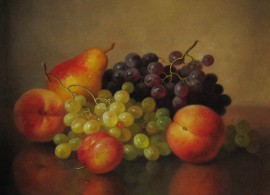 Grapes, Peaches and Pear