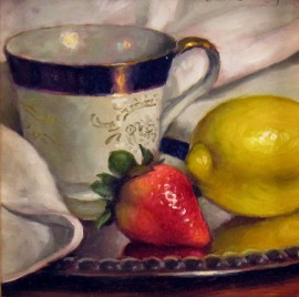 Teacup, Strawberry and Lemon