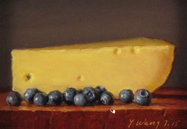 Blueberries and Cheese