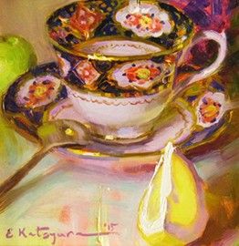 Tea Cup and Slice of Lemon