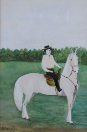 On Horseback (A Primitive)