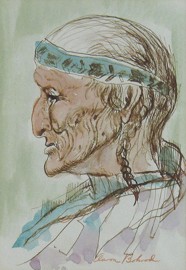 Indian (From Wisconsin Sketches)